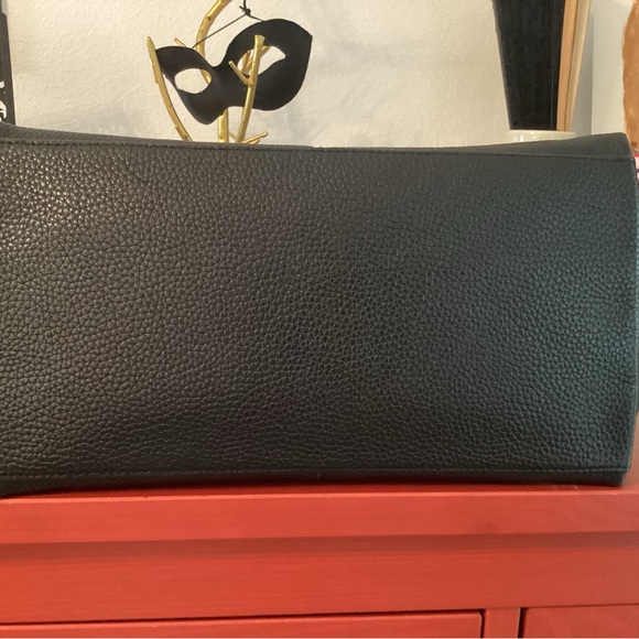 J.Crew Black Peddle Bag EUC - Picture 7 of 15